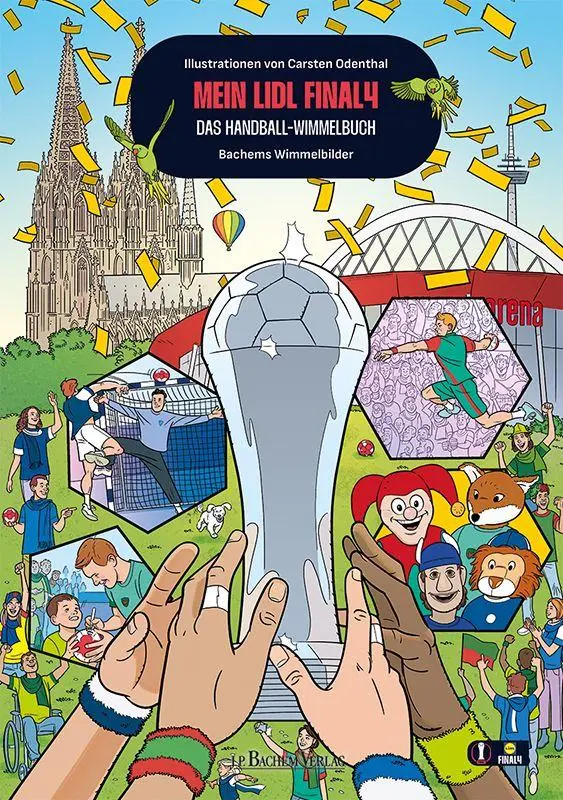 Cover: 9783761635230 | Mein Lidl Final4 - Das Handball-Wimmelbuch Wimmelbilderbuch DHB...