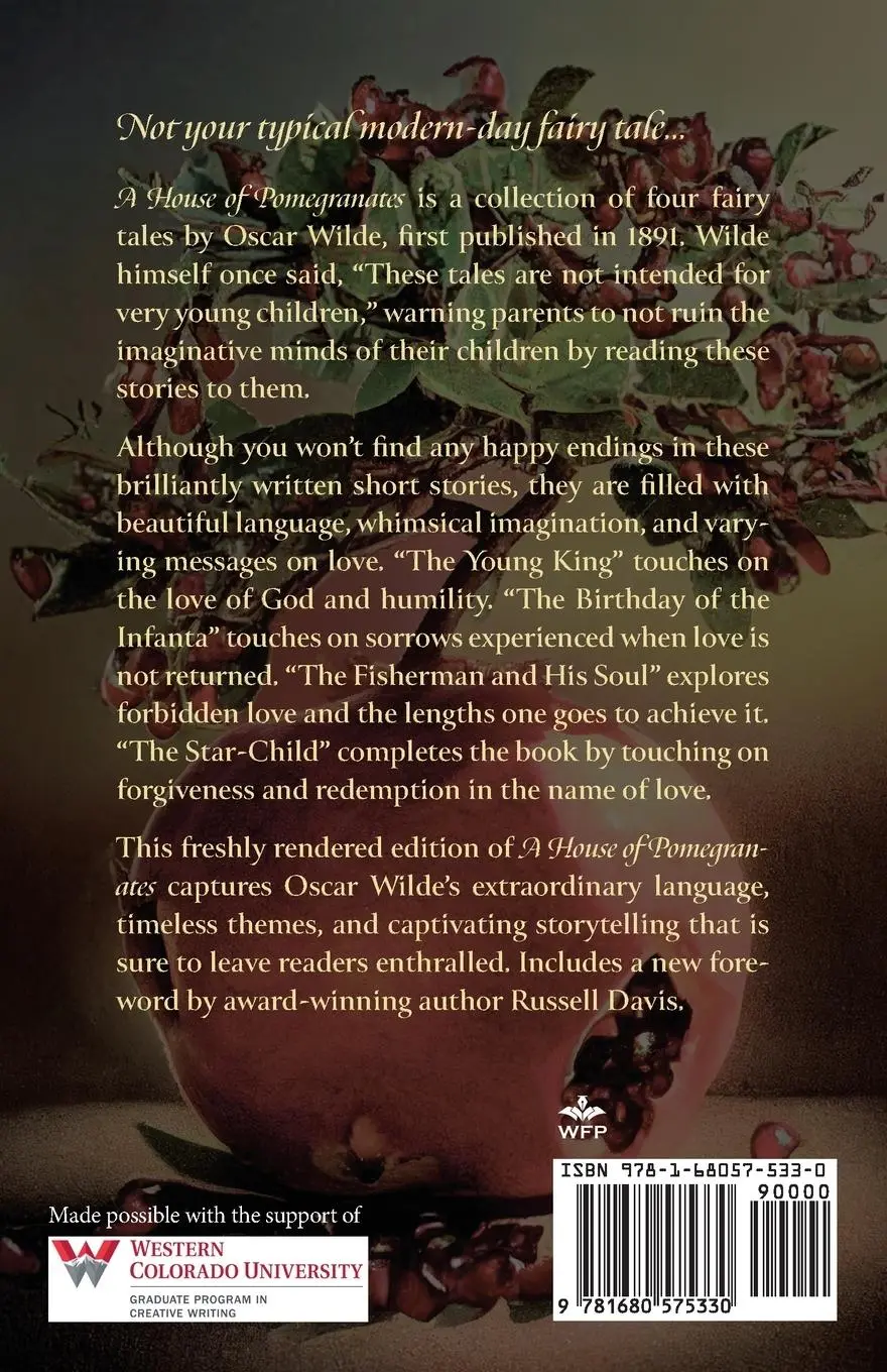 Rückseite: 9781680575330 | A House of Pomegranates | Oscar Wilde | Taschenbuch | Englisch | 2023