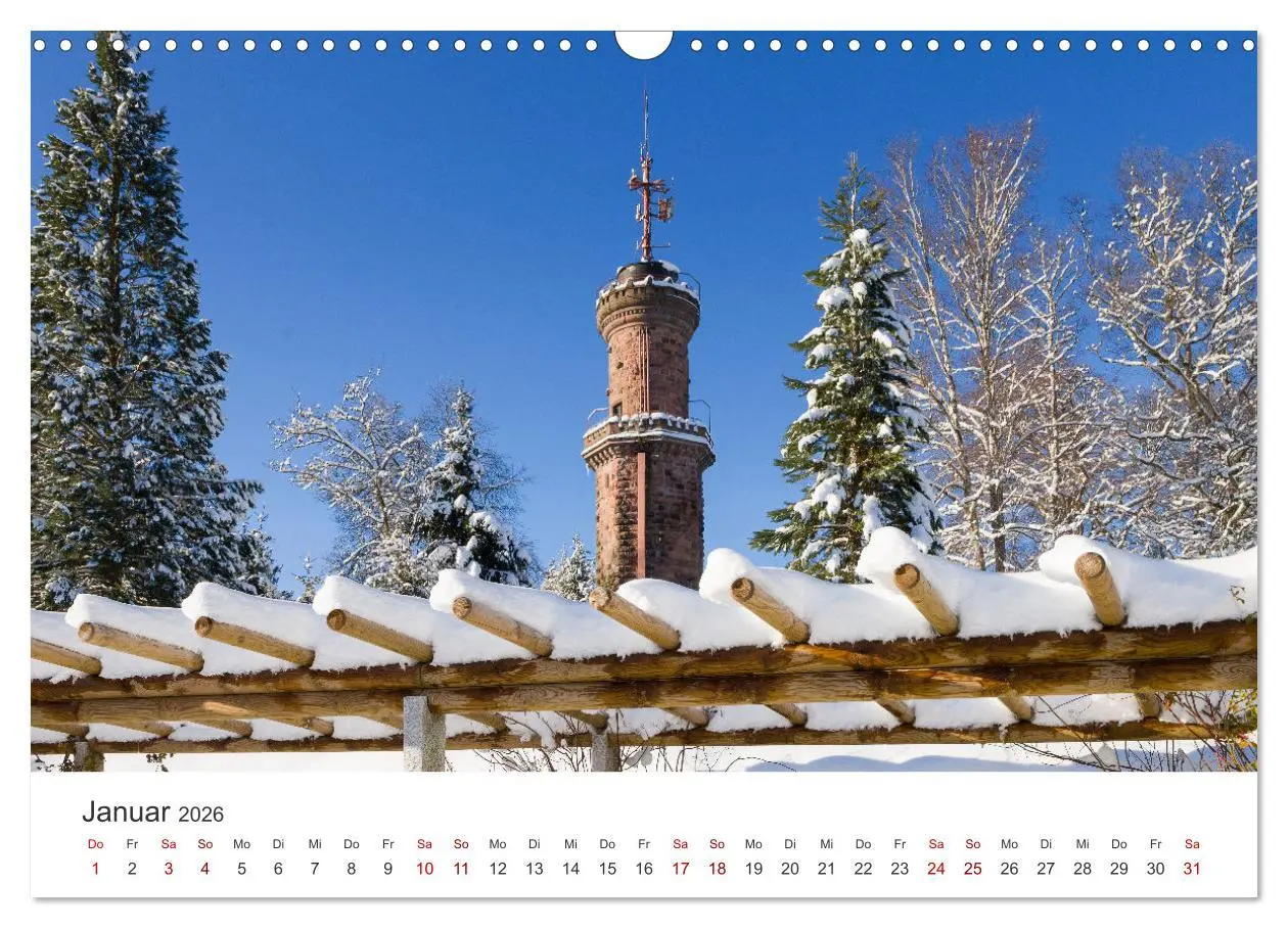 Bild: 9783457625330 | Freudenstadt 2026 (Wandkalender 2026 DIN A3 quer), CALVENDO...