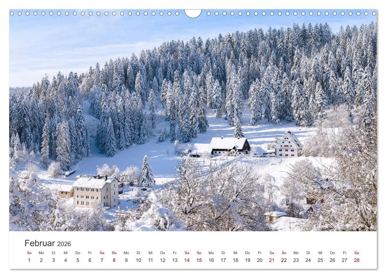 Bild: 9783457625330 | Freudenstadt 2026 (Wandkalender 2026 DIN A3 quer), CALVENDO...