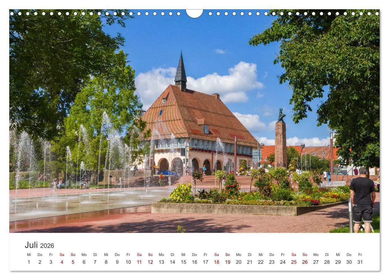 Bild: 9783457625330 | Freudenstadt 2026 (Wandkalender 2026 DIN A3 quer), CALVENDO...