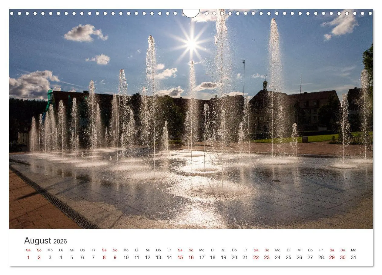 Bild: 9783457625330 | Freudenstadt 2026 (Wandkalender 2026 DIN A3 quer), CALVENDO...