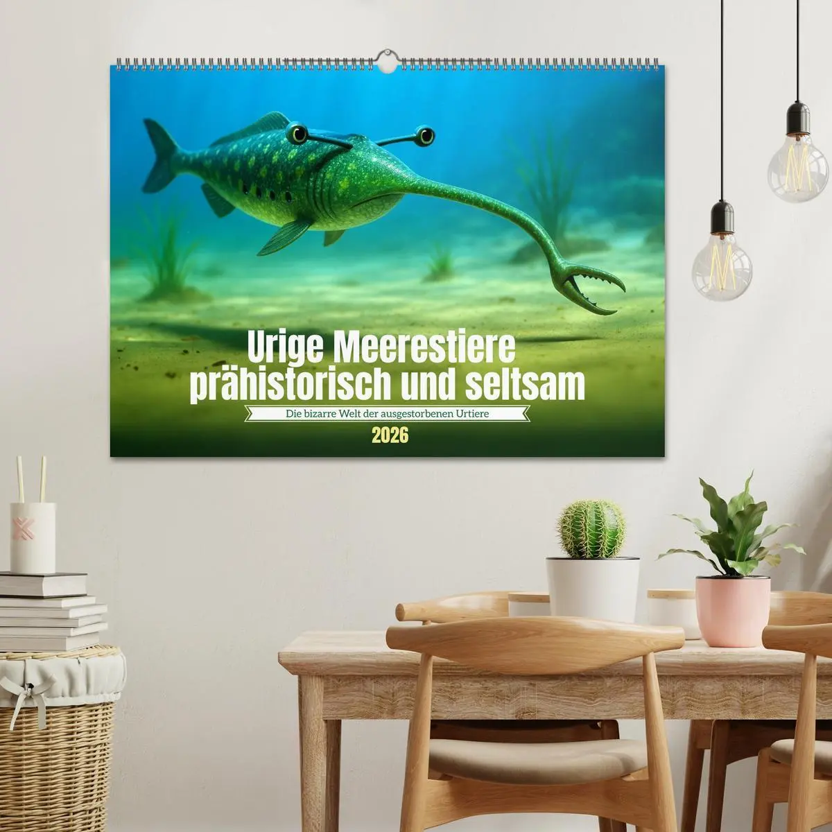 Bild: 9783516645330 | Urige Meerestiere prähistorisch und seltsam (Wandkalender 2026 DIN...