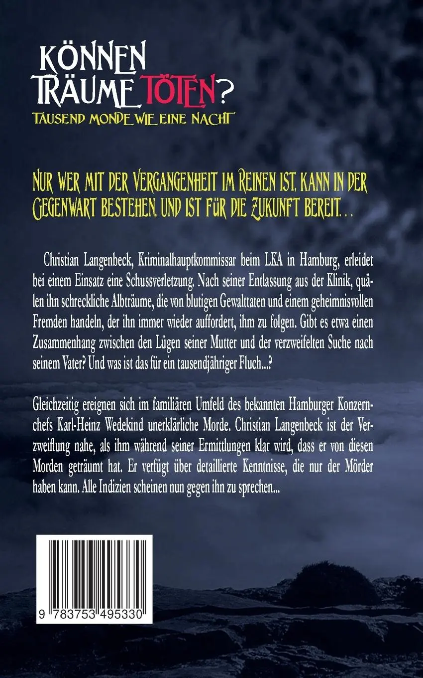 Rückseite: 9783753495330 | Können Träume töten? | Tausend Monde wie eine Nacht | Mika Lotharson
