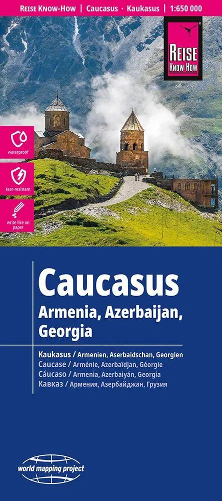 Cover: 9783831775330 | Reise Know-How Landkarte Kaukasus / Caucasus (1:650.000) | 2 S. | 2026