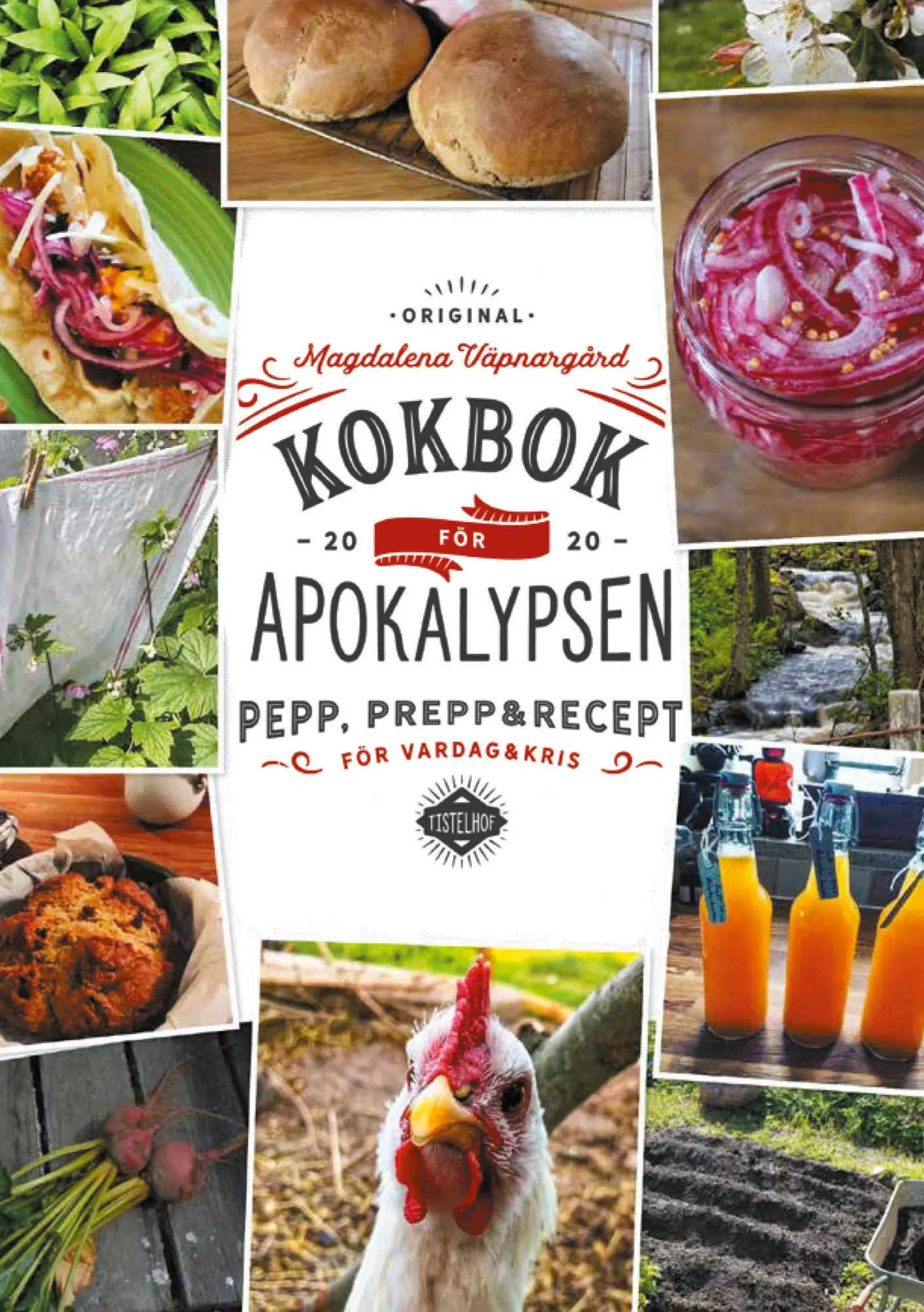 Cover: 9789179695330 | Kokbok för Apokalypsen | Pepp, prepp &amp; recept | Magdalena Väpnargård