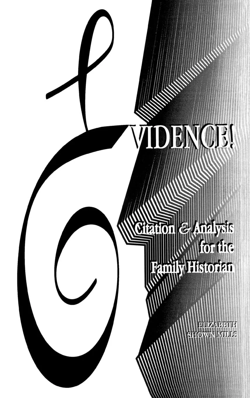 Cover: 9780806315430 | Evidence! Citation &amp; Analysis for the Family Historian | Mills | Buch