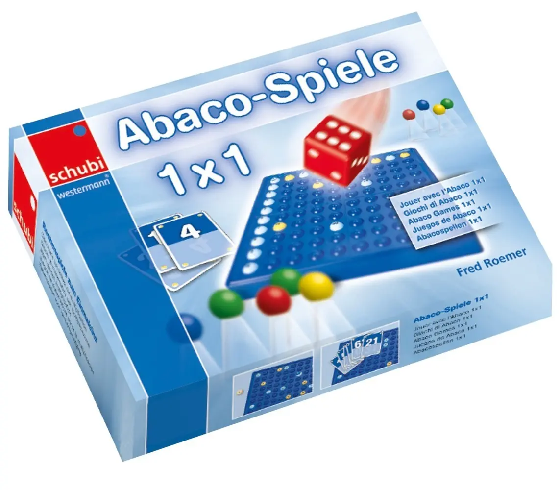 Cover: 9783039765430 | Abaco-Spiele 1x1 | Rechenspiele zum Einmaleins einzeln, ohne Abaco