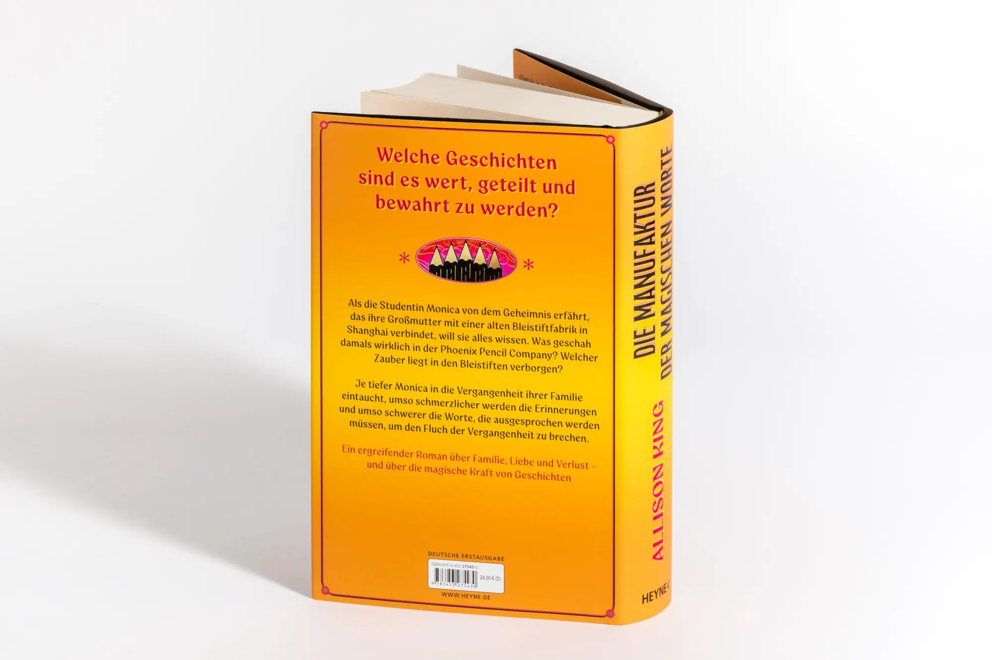 Bild: 9783453275430 | Die Manufaktur der magischen Worte | Allison King | Buch | 512 S.