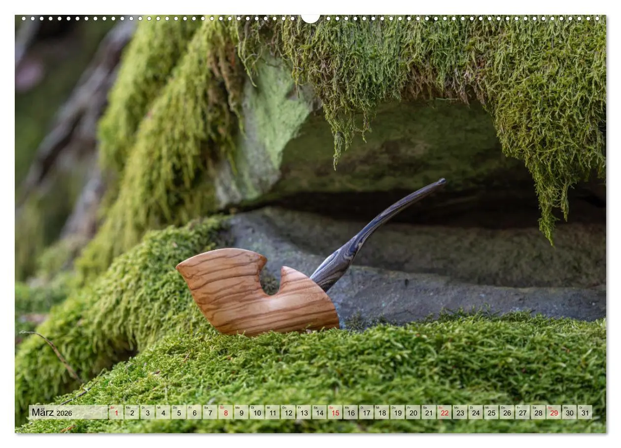 Bild: 9783457475430 | Tabakpfeifenkunst (Wandkalender 2026 DIN A2 quer), CALVENDO...