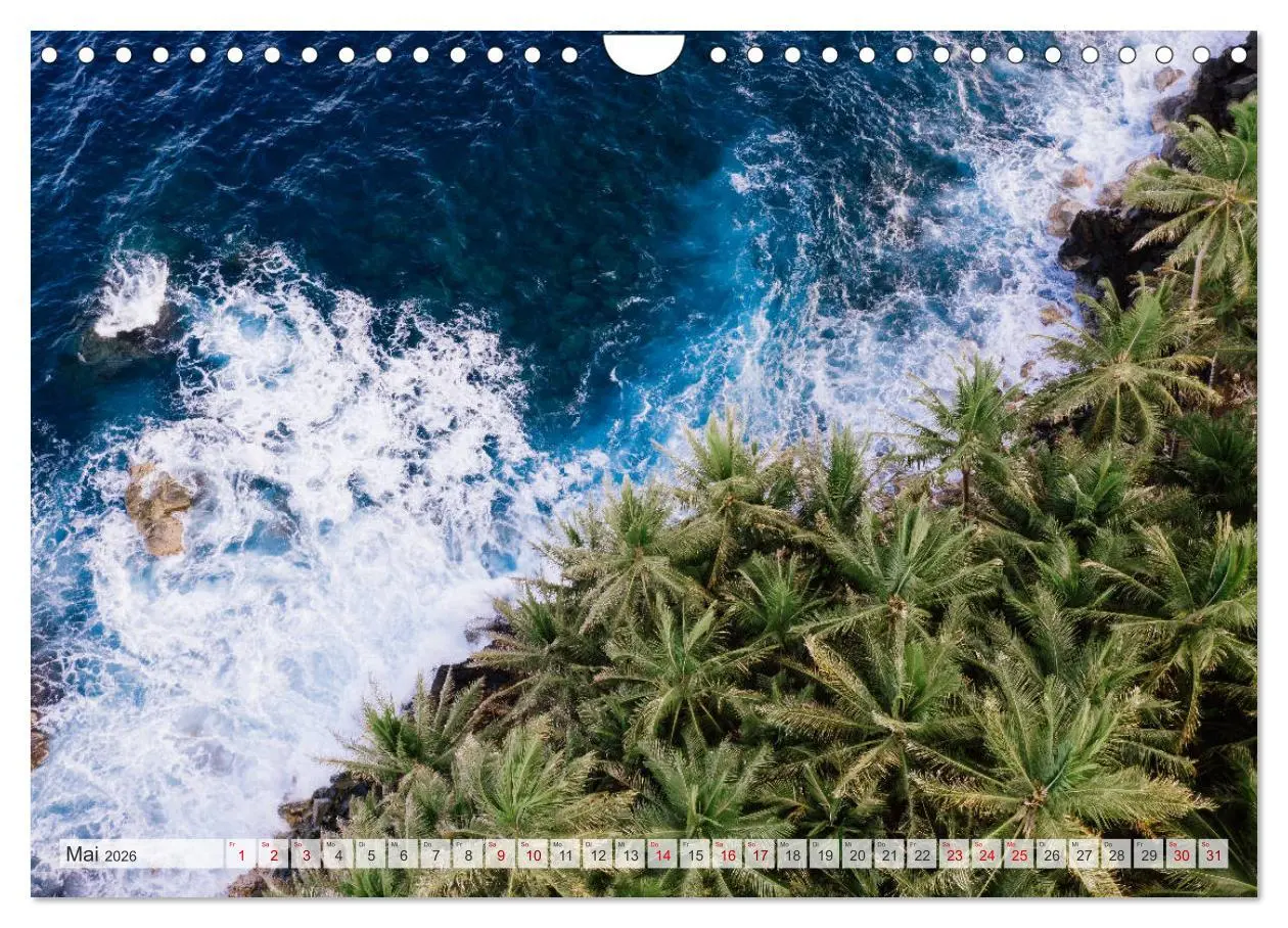 Bild: 9783457785430 | Aloha Hawaii (Wandkalender 2026 DIN A4 quer), CALVENDO Monatskalender