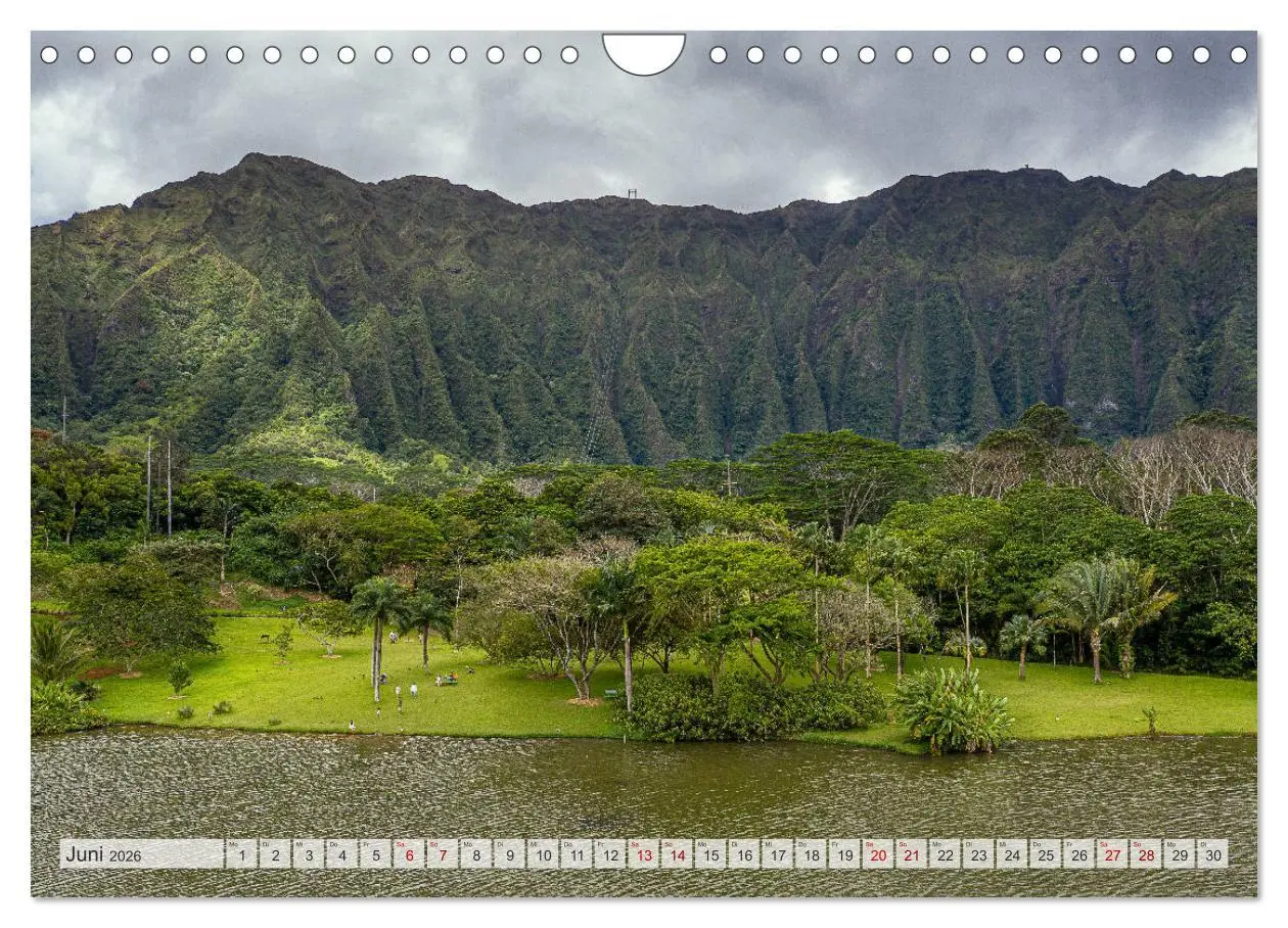 Bild: 9783457785430 | Aloha Hawaii (Wandkalender 2026 DIN A4 quer), CALVENDO Monatskalender