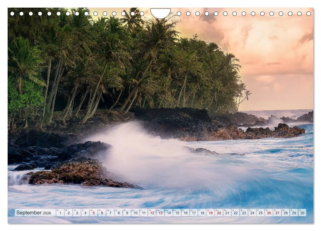 Bild: 9783457785430 | Aloha Hawaii (Wandkalender 2026 DIN A4 quer), CALVENDO Monatskalender