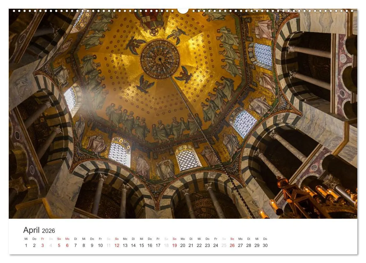 Bild: 9783516015430 | Aachener Dom - Weltkulturdenkmal (hochwertiger Premium Wandkalender...