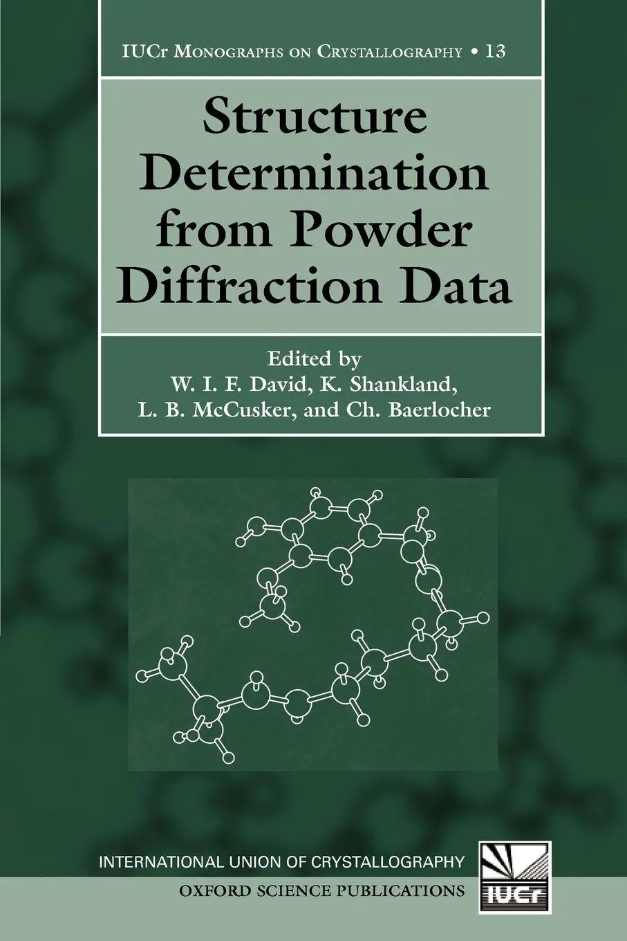 Cover: 9780199205530 | Structure Determination from Powder Diffraction Data | David (u. a.)