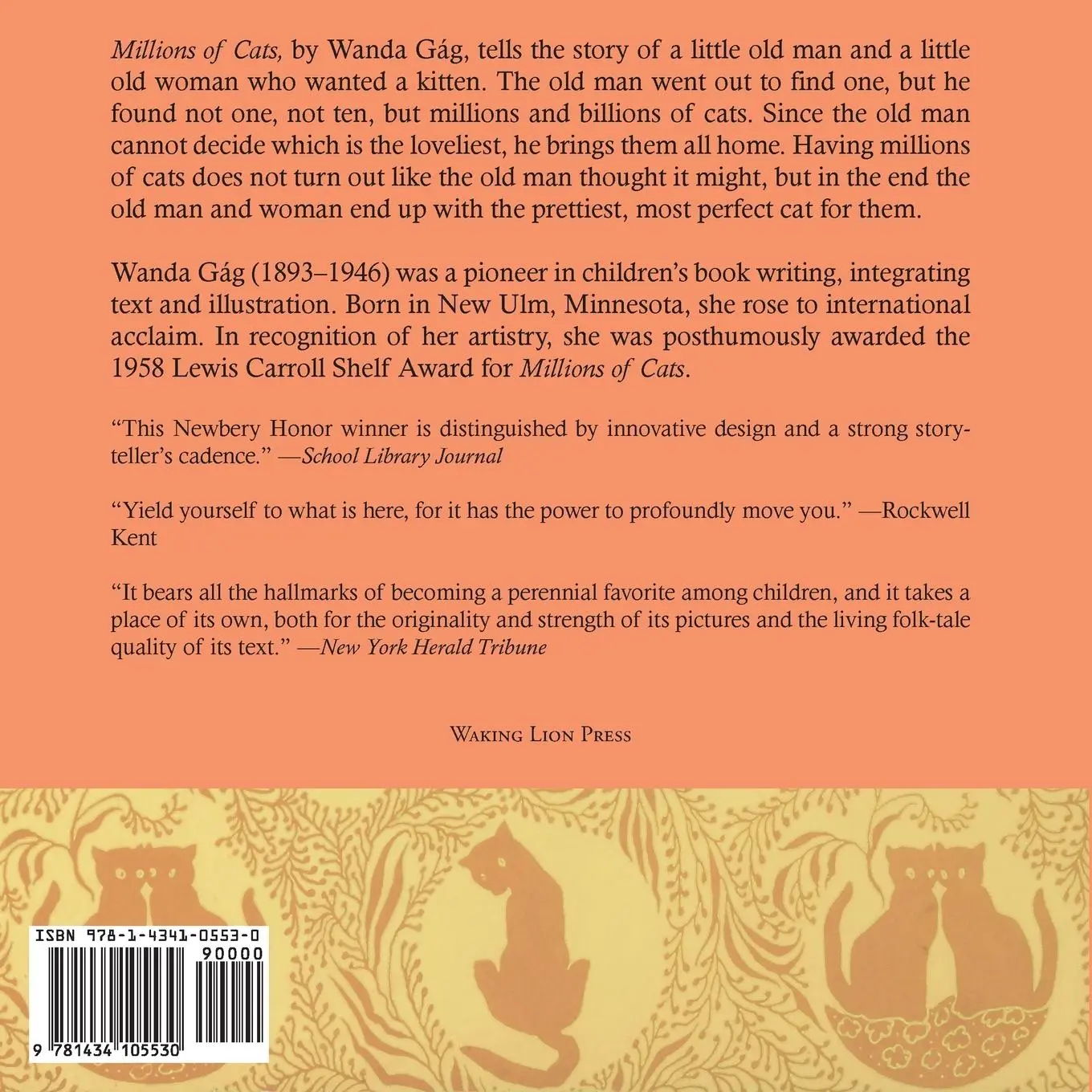 Rückseite: 9781434105530 | Millions of Cats | Wanda Ga'g | Taschenbuch | Englisch | 2024