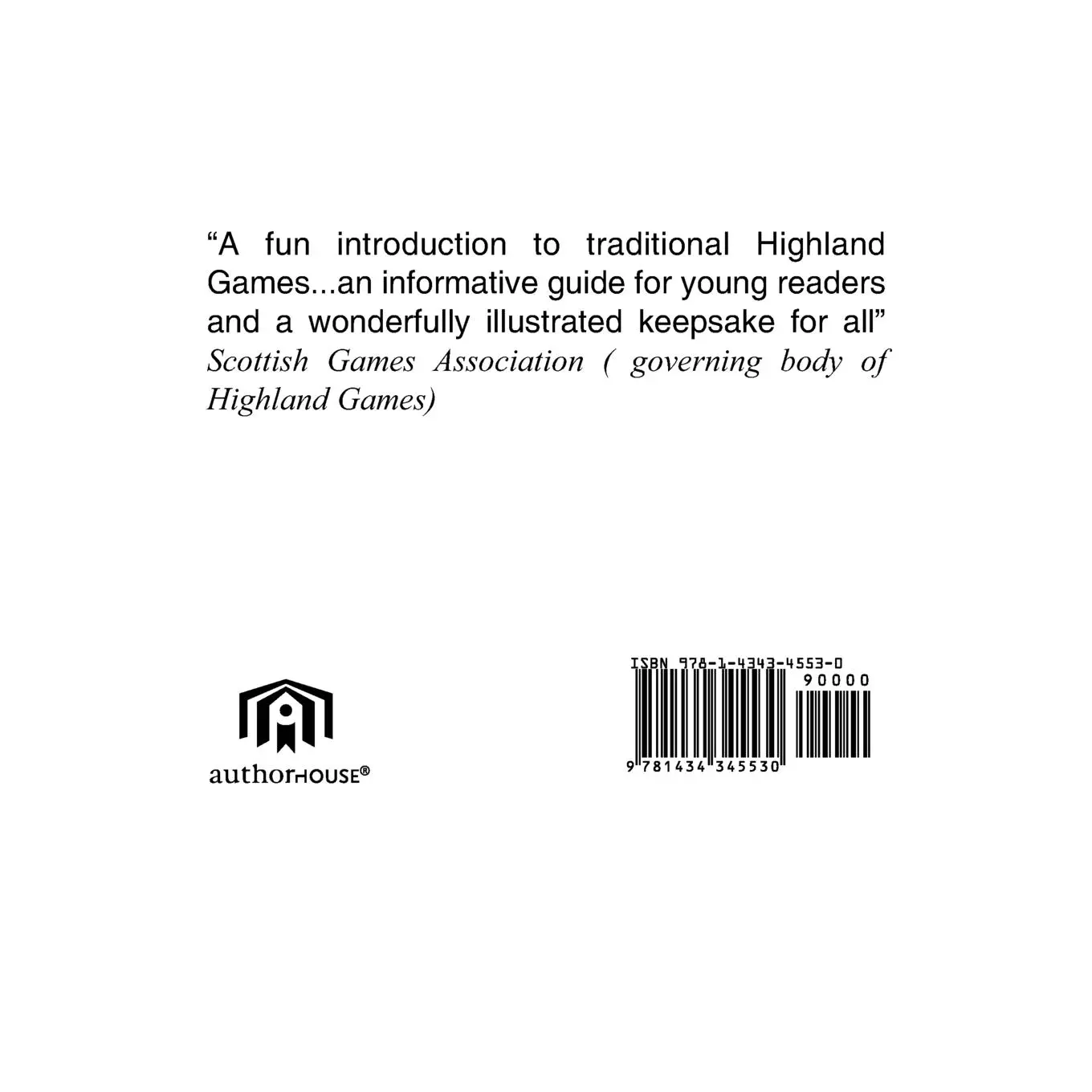Rückseite: 9781434345530 | Sporran Explains Highland Games | Linda J. Purves | Taschenbuch | 2008