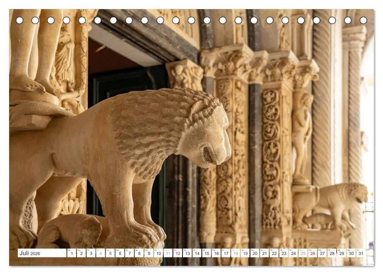 Bild: 9783457395530 | Kroatien - Welterbe Trogir (Tischkalender 2026 DIN A5 quer),...
