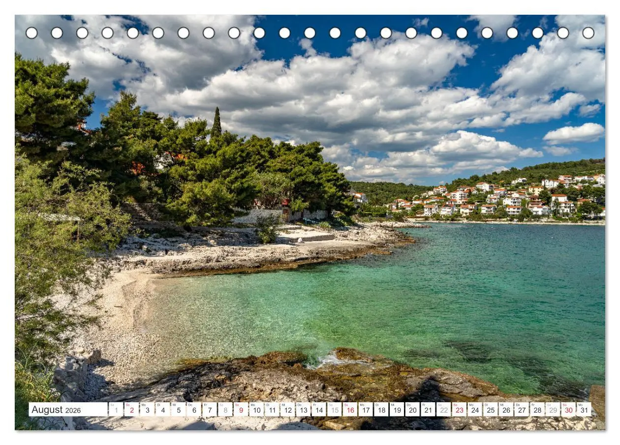 Bild: 9783457395530 | Kroatien - Welterbe Trogir (Tischkalender 2026 DIN A5 quer),...