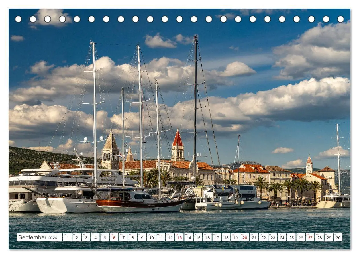 Bild: 9783457395530 | Kroatien - Welterbe Trogir (Tischkalender 2026 DIN A5 quer),...
