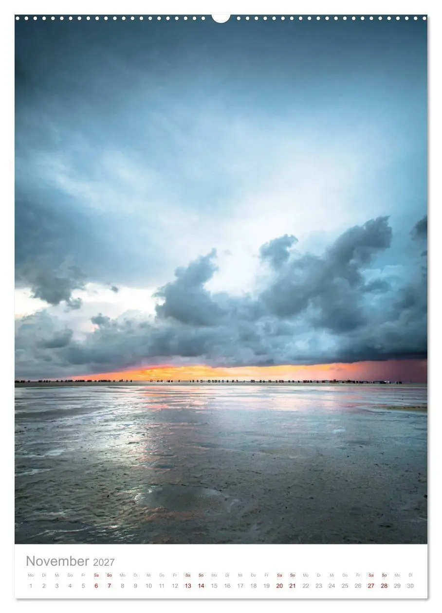 Bild: 9783569645530 | Amrum - Das Gesicht der Nordsee (Wandkalender 2027 DIN A2 hoch),...