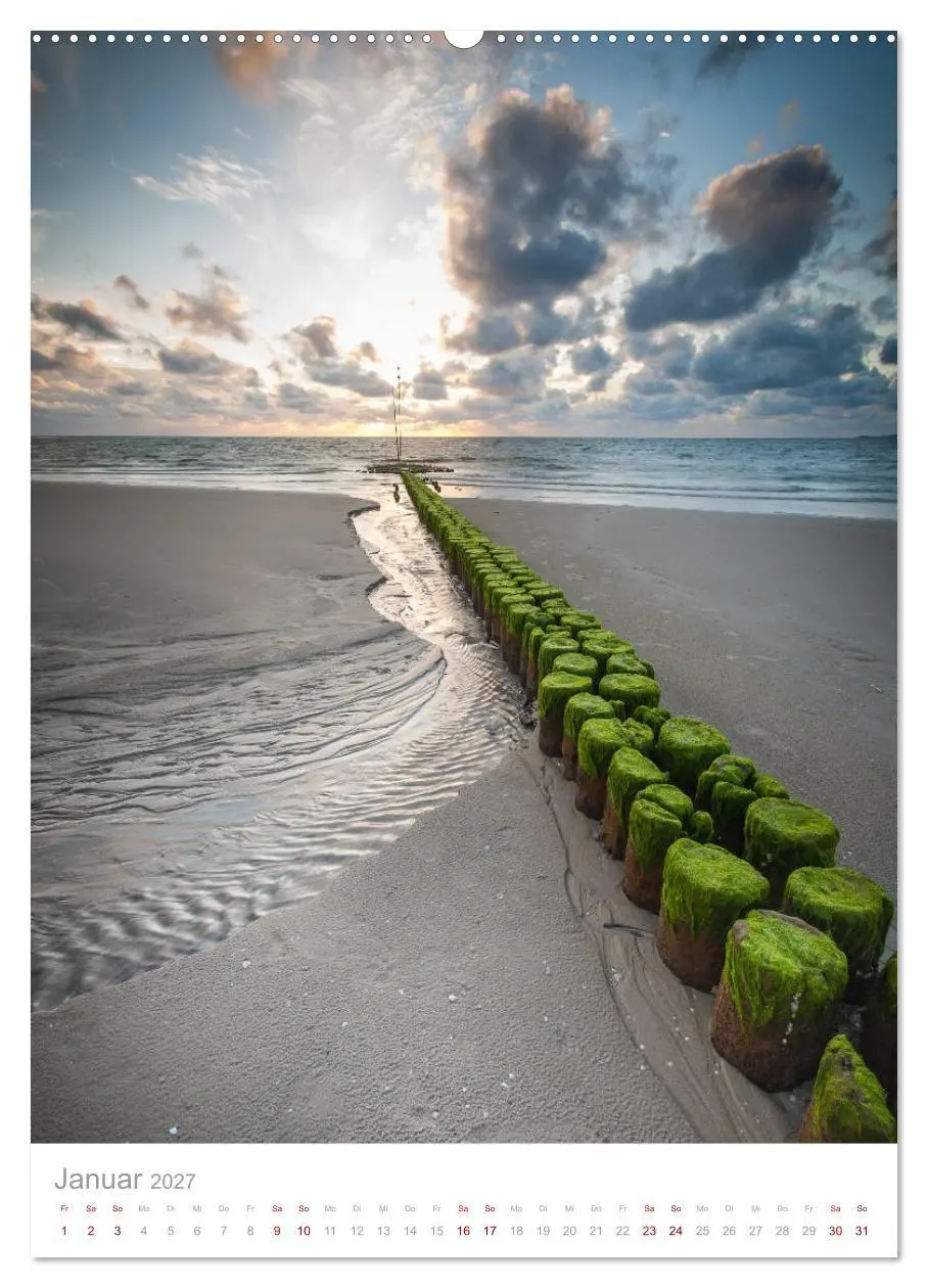 Bild: 9783569645530 | Amrum - Das Gesicht der Nordsee (Wandkalender 2027 DIN A2 hoch),...