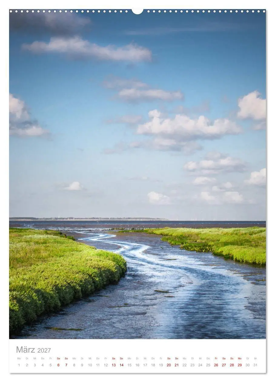 Bild: 9783569645530 | Amrum - Das Gesicht der Nordsee (Wandkalender 2027 DIN A2 hoch),...