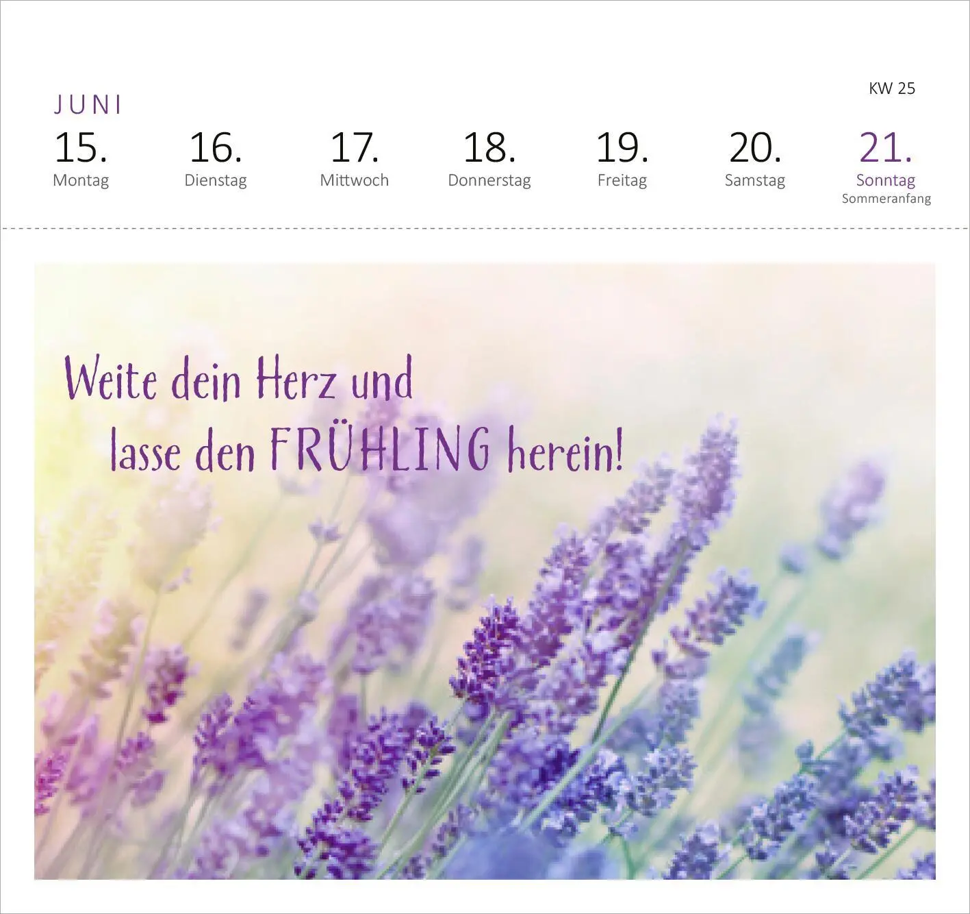 Bild: 4014489135630 | Postkartenkalender Glücksmantras 2026 | Kalender | Spiralaufsteller