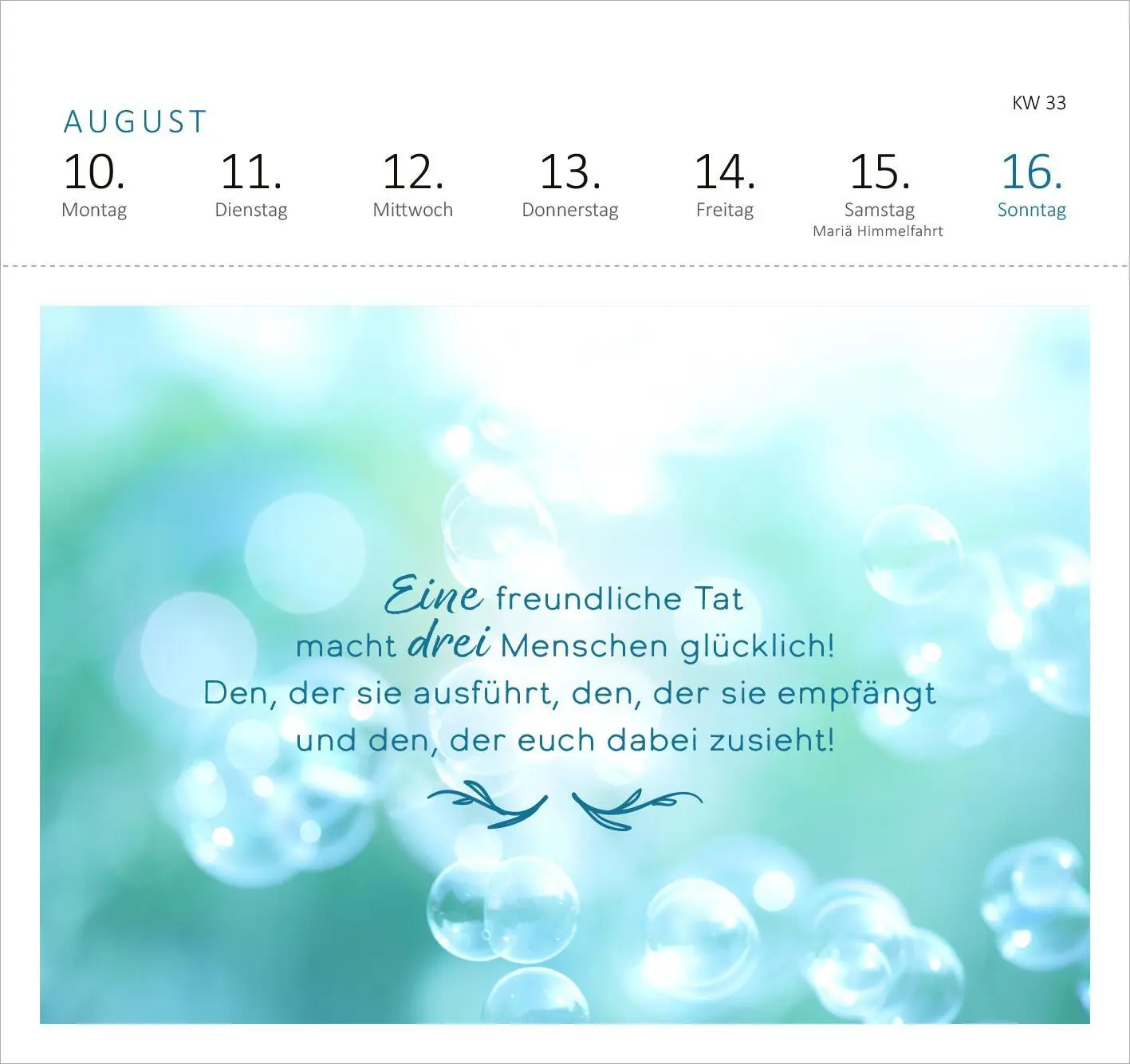 Bild: 4014489135630 | Postkartenkalender Glücksmantras 2026 | Kalender | Spiralaufsteller