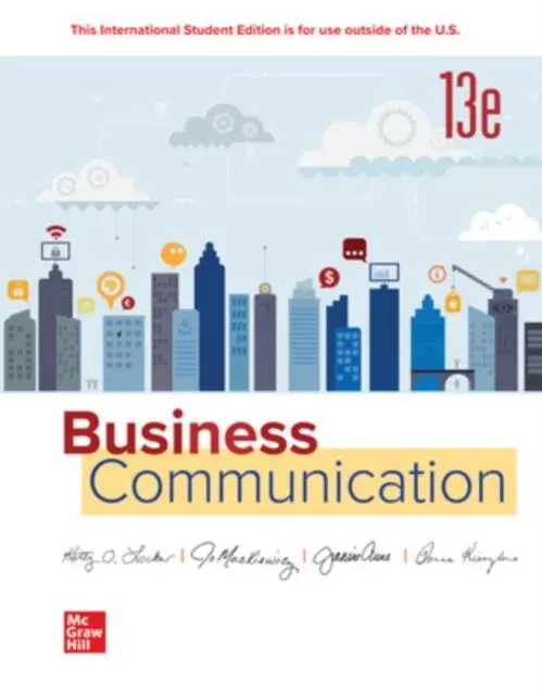 Cover: 9781265045630 | Business Communication ISE | Donna Kienzler (u. a.) | Taschenbuch