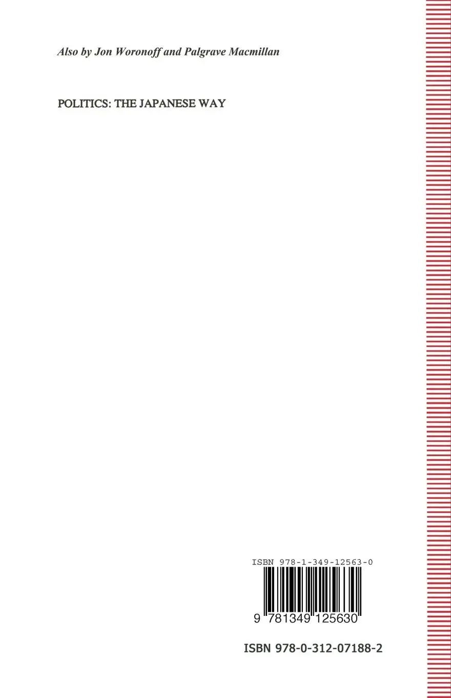 Rückseite: 9781349125630 | Japanese Targeting | Successes, Failures, Lessons | Jon Woronoff | xii