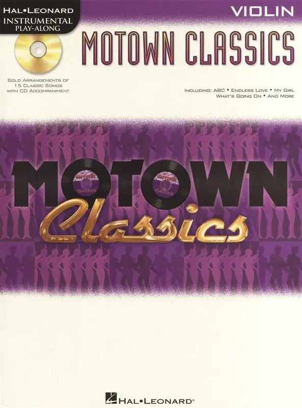 Cover: 9781458405630 | Motown Classics - Instrumental Play-Along Series | Violin | Corp
