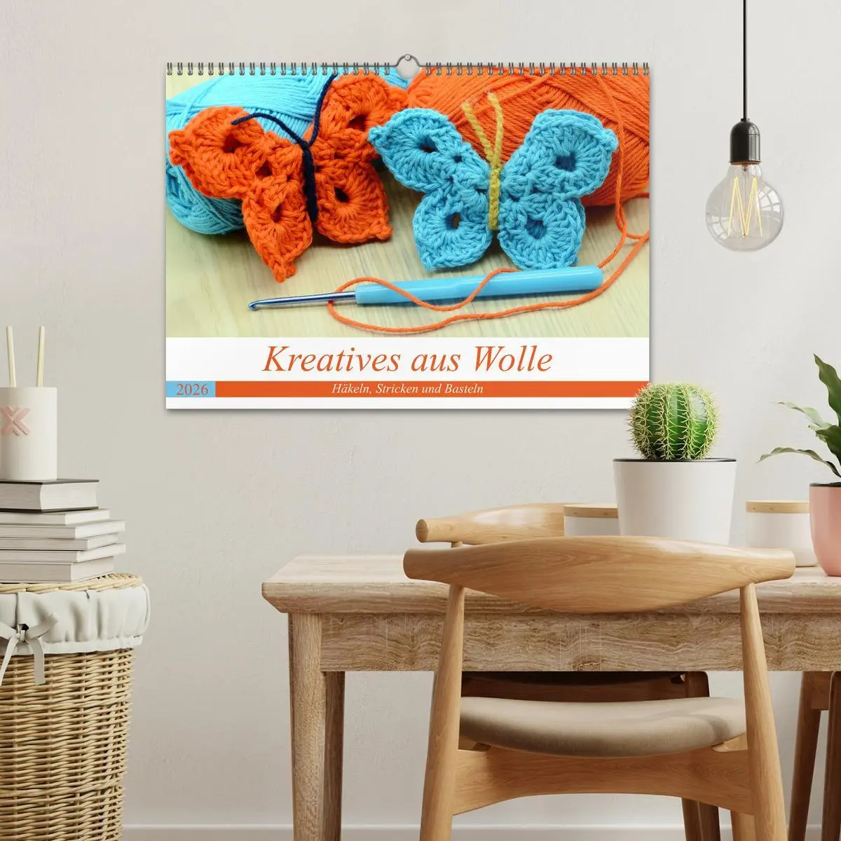 Bild: 9783457835630 | Kreatives aus Wolle - Häkeln, Stricken und Basteln (Wandkalender...