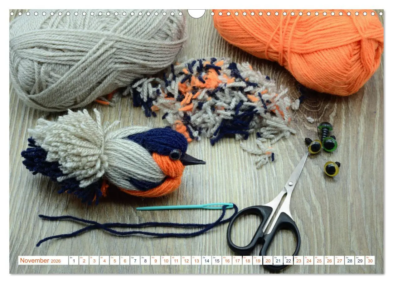 Bild: 9783457835630 | Kreatives aus Wolle - Häkeln, Stricken und Basteln (Wandkalender...