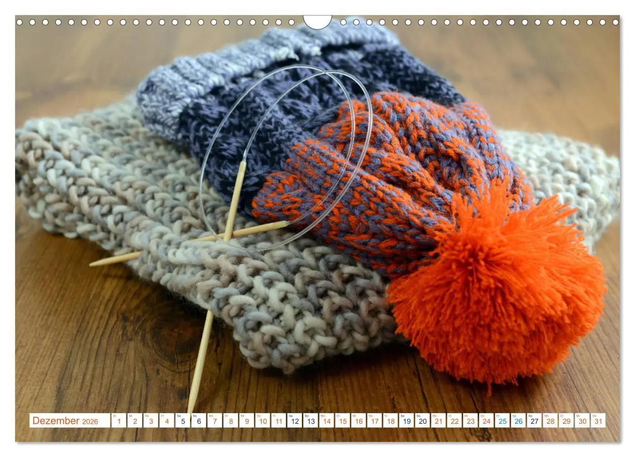 Bild: 9783457835630 | Kreatives aus Wolle - Häkeln, Stricken und Basteln (Wandkalender...