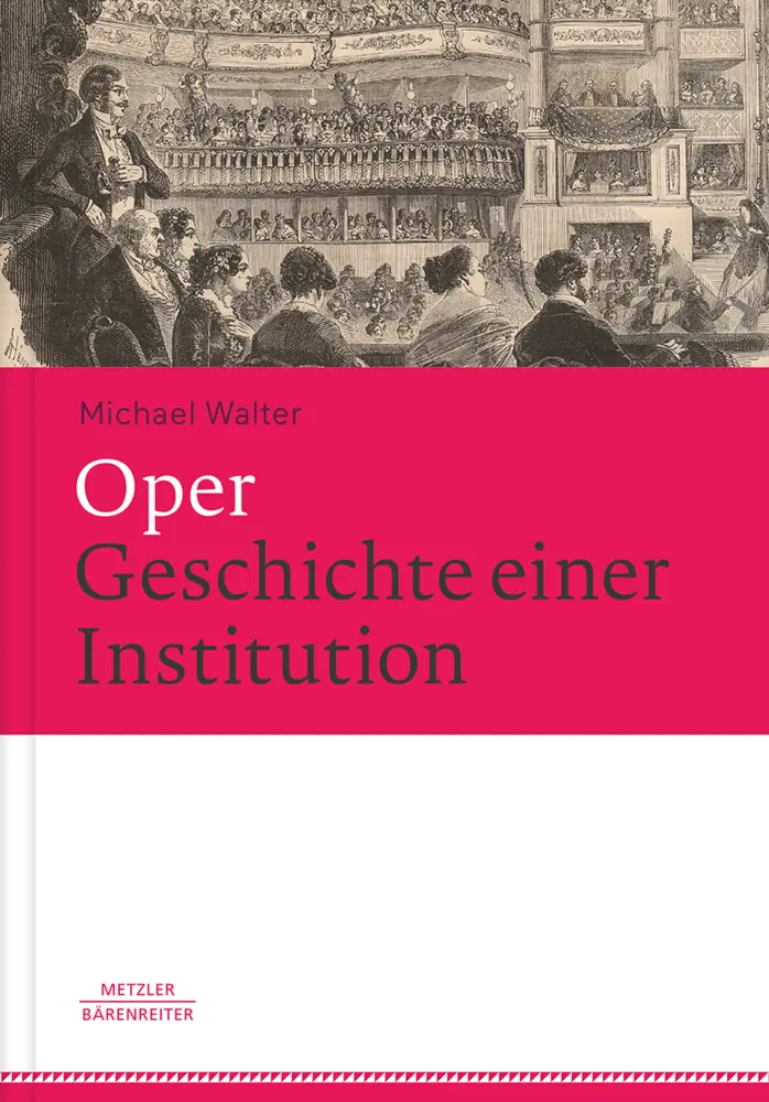 Cover: 9783476025630 | Oper - Geschichte einer Institution | Michael Walter | Buch | x | 2016