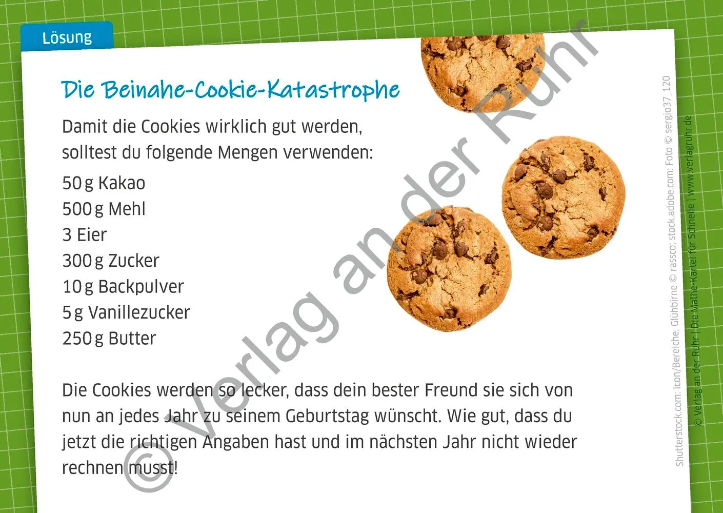 Bild: 9783834645630 | Die Mathe-Kartei für Schnelle | Redaktionsteam Verlag an der Ruhr