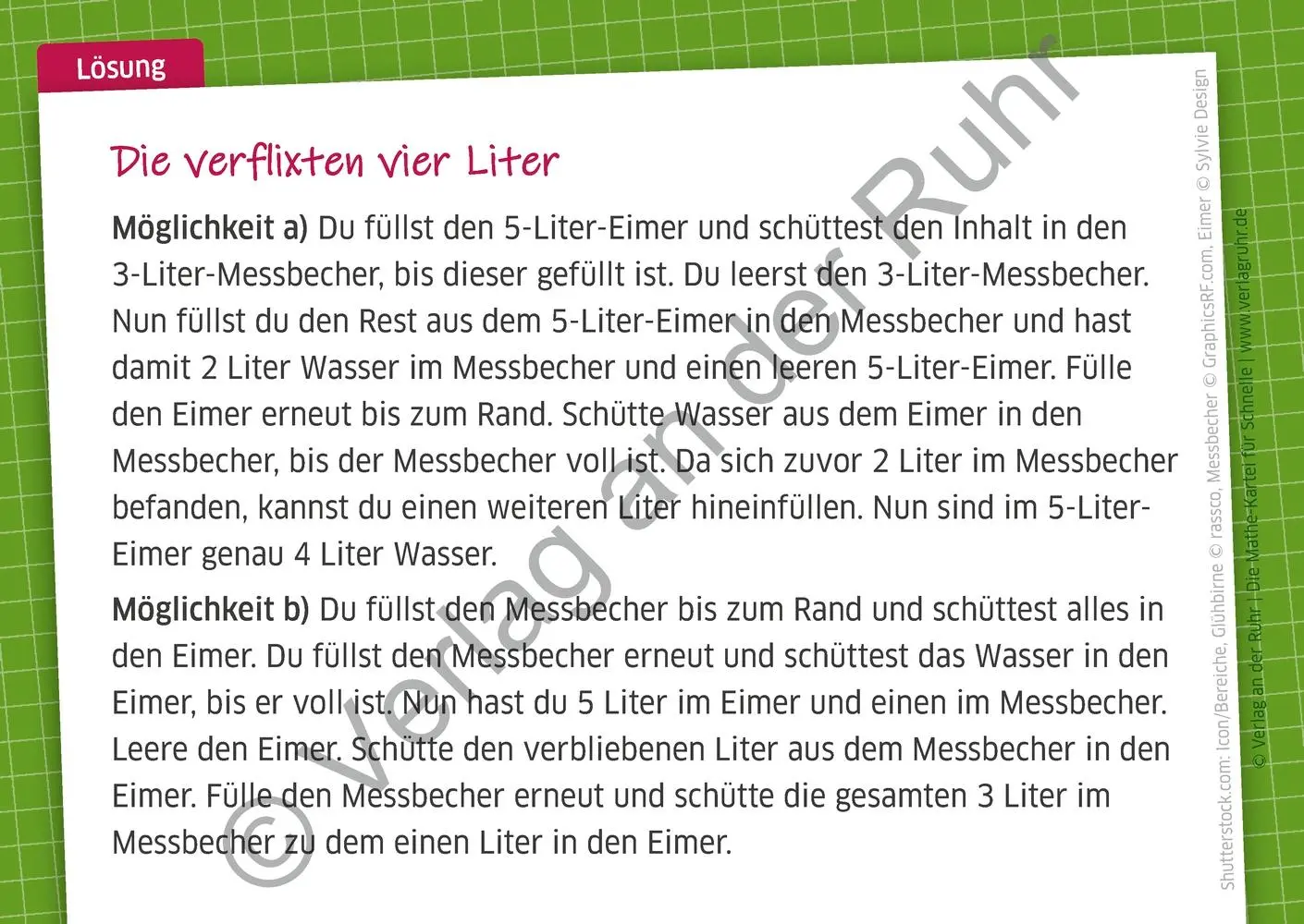 Bild: 9783834645630 | Die Mathe-Kartei für Schnelle | Redaktionsteam Verlag an der Ruhr