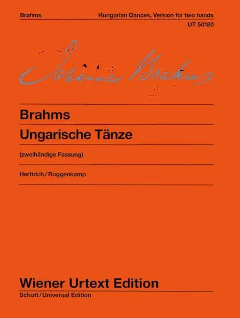 Cover: 9783850555630 | Ungarische Tänze | Johannes Brahms | Broschüre | 60 S. | Deutsch
