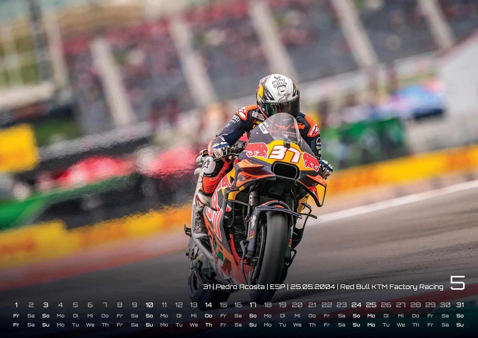 Bild: 9783986735630 | Motorrad Grand Prix 2026 - Kalender MotoGP DIN A3 | GP-Fever. de