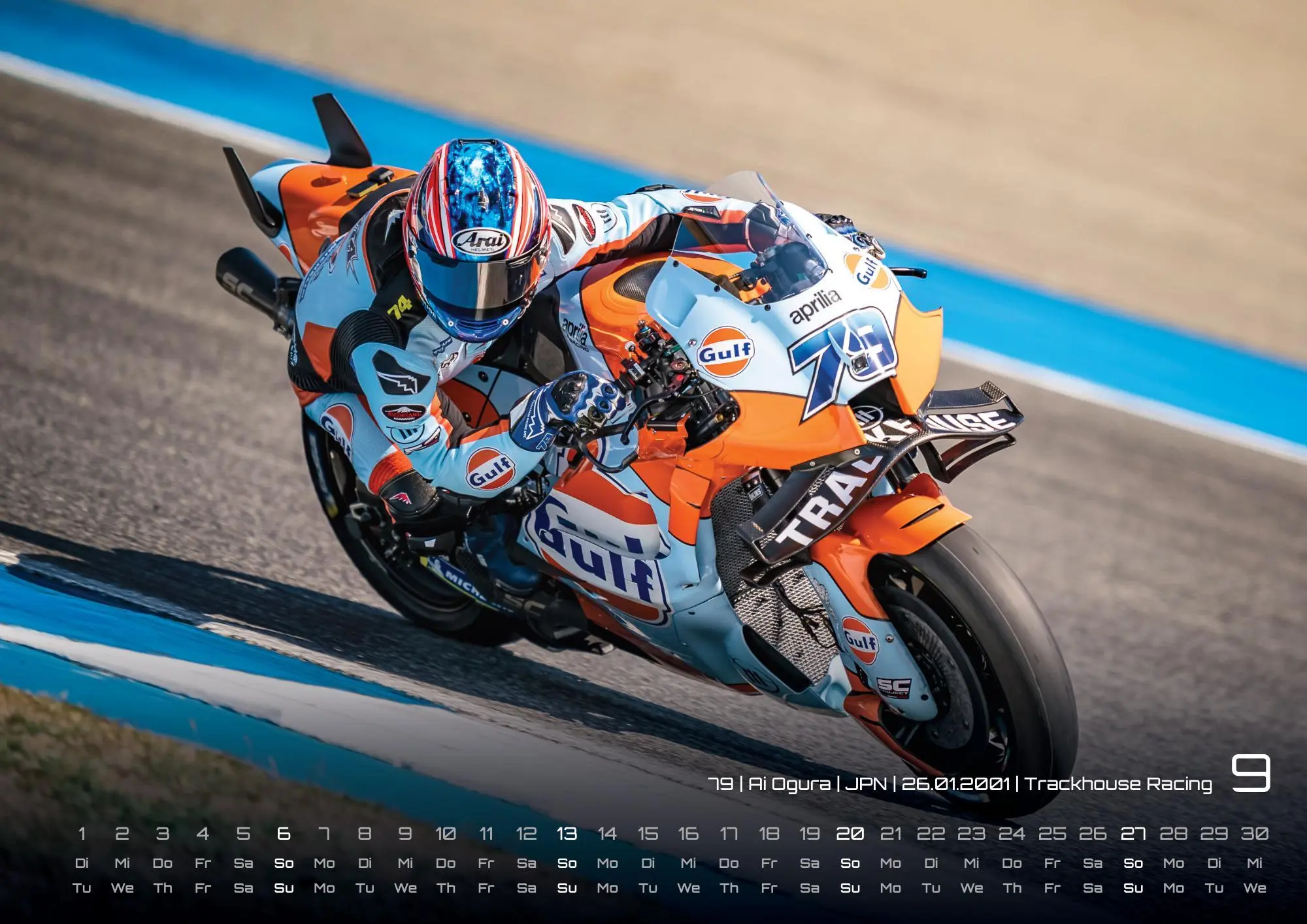 Bild: 9783986735630 | Motorrad Grand Prix 2026 - Kalender MotoGP DIN A3 | GP-Fever. de