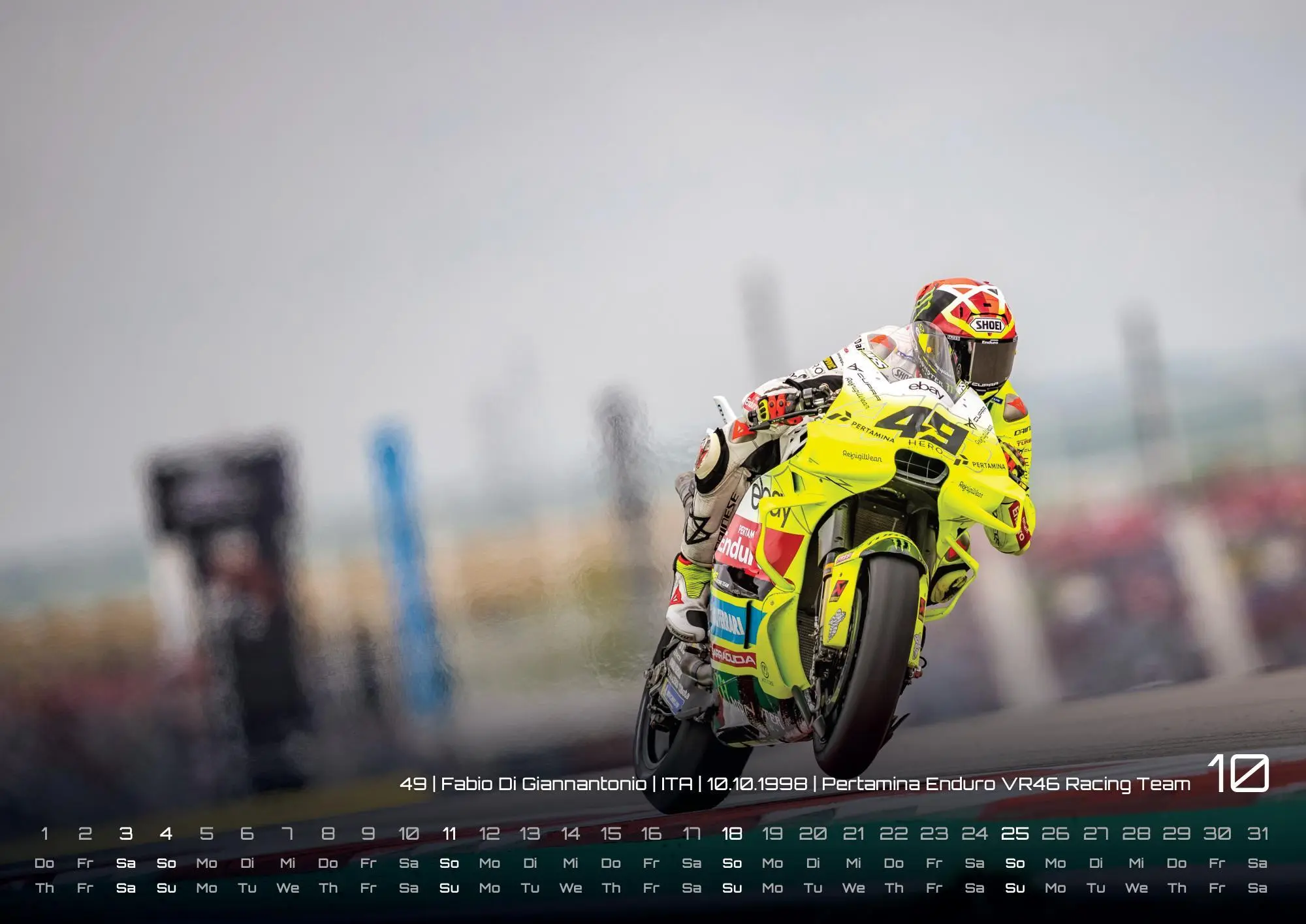 Bild: 9783986735630 | Motorrad Grand Prix 2026 - Kalender MotoGP DIN A3 | GP-Fever. de