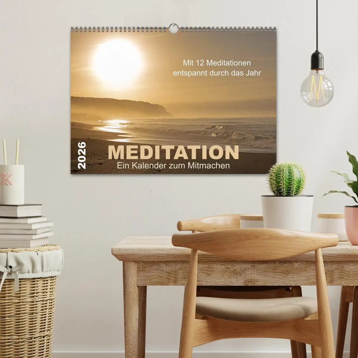 Bild: 9783457755730 | Meditation - Ein Kalender zum Mitmachen (Wandkalender 2026 DIN A3...