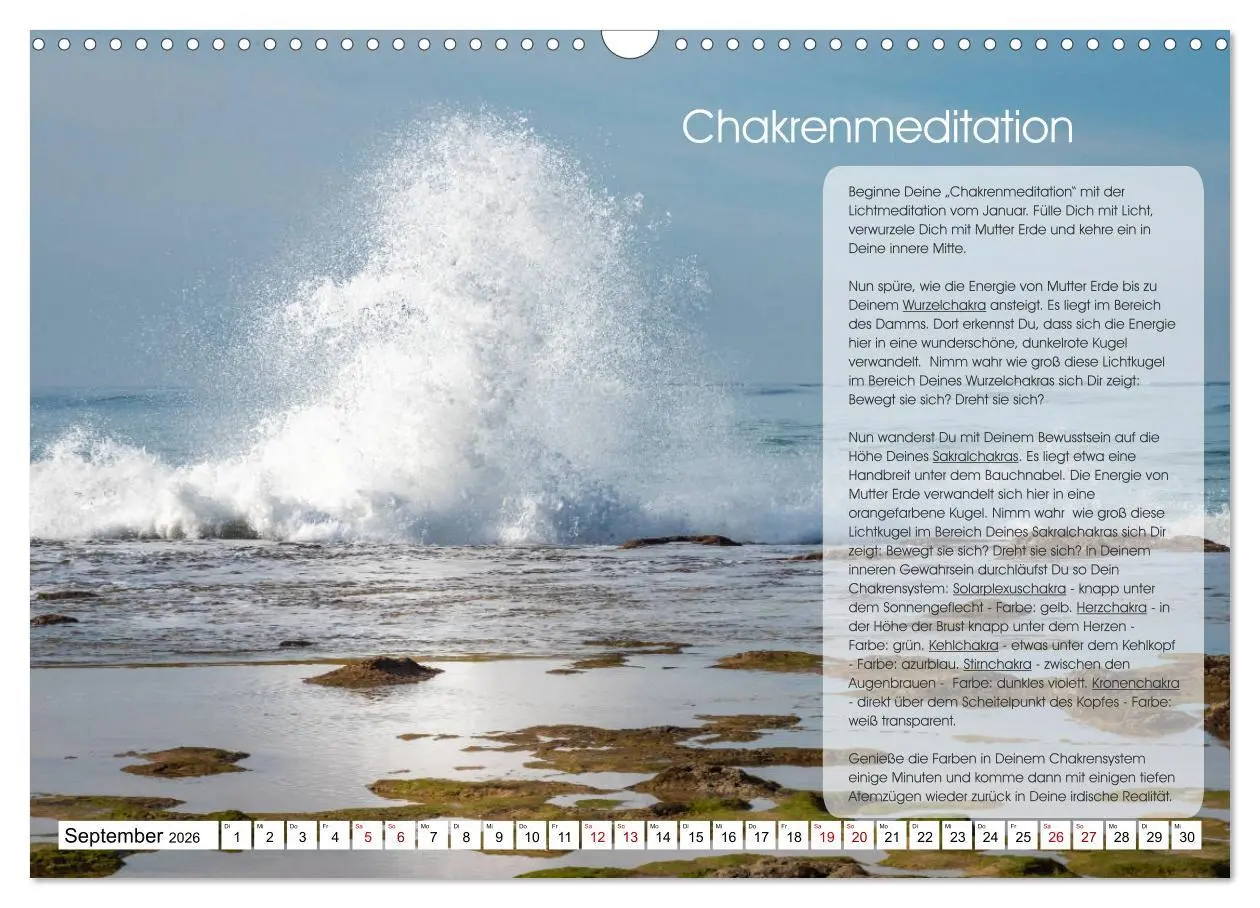 Bild: 9783457755730 | Meditation - Ein Kalender zum Mitmachen (Wandkalender 2026 DIN A3...