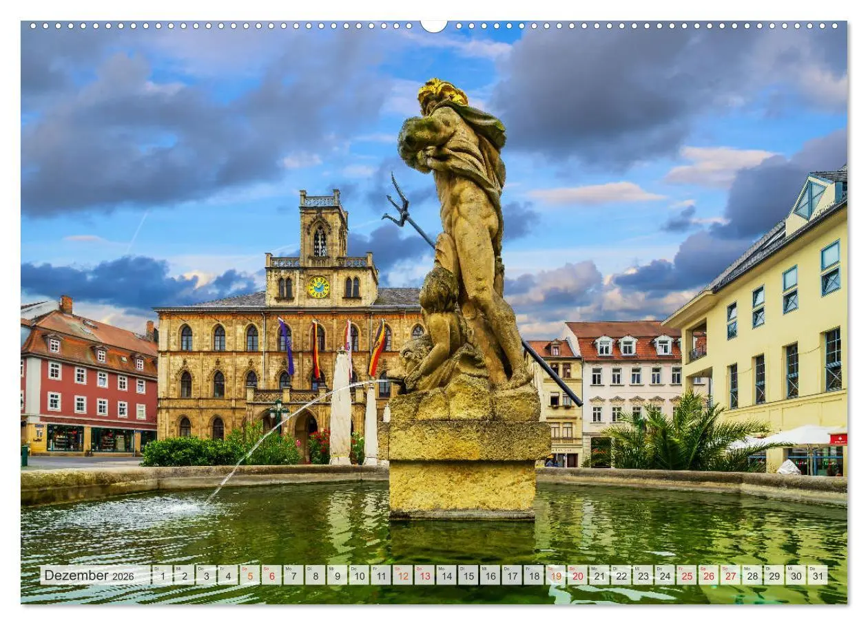 Bild: 9783457825730 | Weimar Impressionen (Wandkalender 2026 DIN A2 quer), CALVENDO...