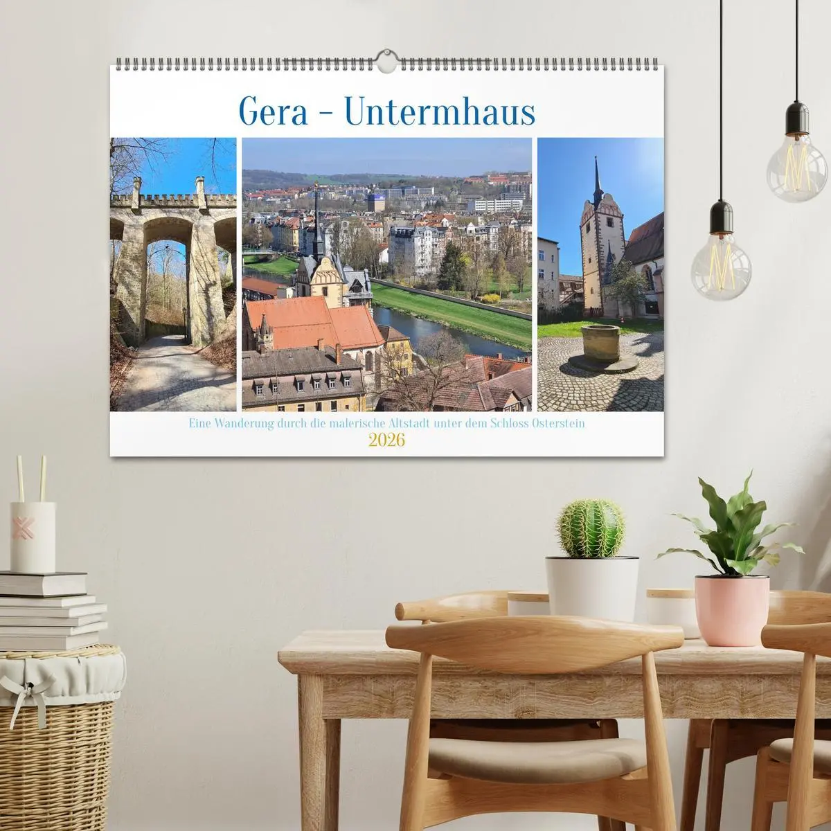 Bild: 9783516605730 | Gera - Untermhaus (Wandkalender 2026 DIN A2 quer), CALVENDO...