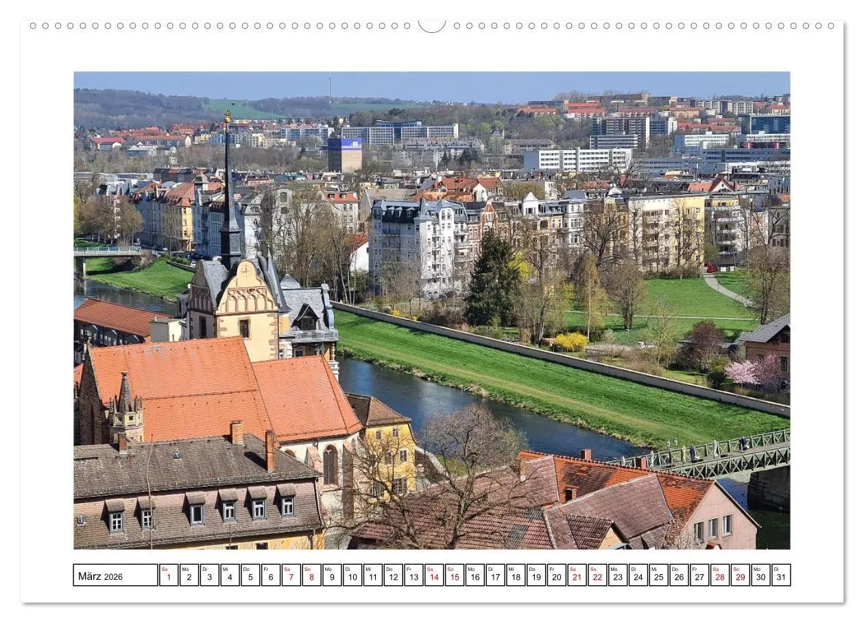 Bild: 9783516605730 | Gera - Untermhaus (Wandkalender 2026 DIN A2 quer), CALVENDO...