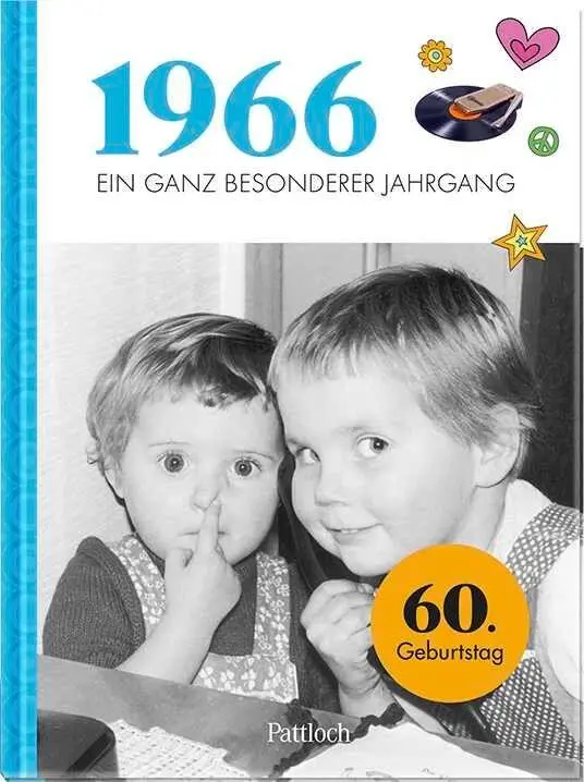Cover: 9783629015730 | 1966 - Ein ganz besonderer Jahrgang | Jahrgangsbuch zum 60. Geburtstag