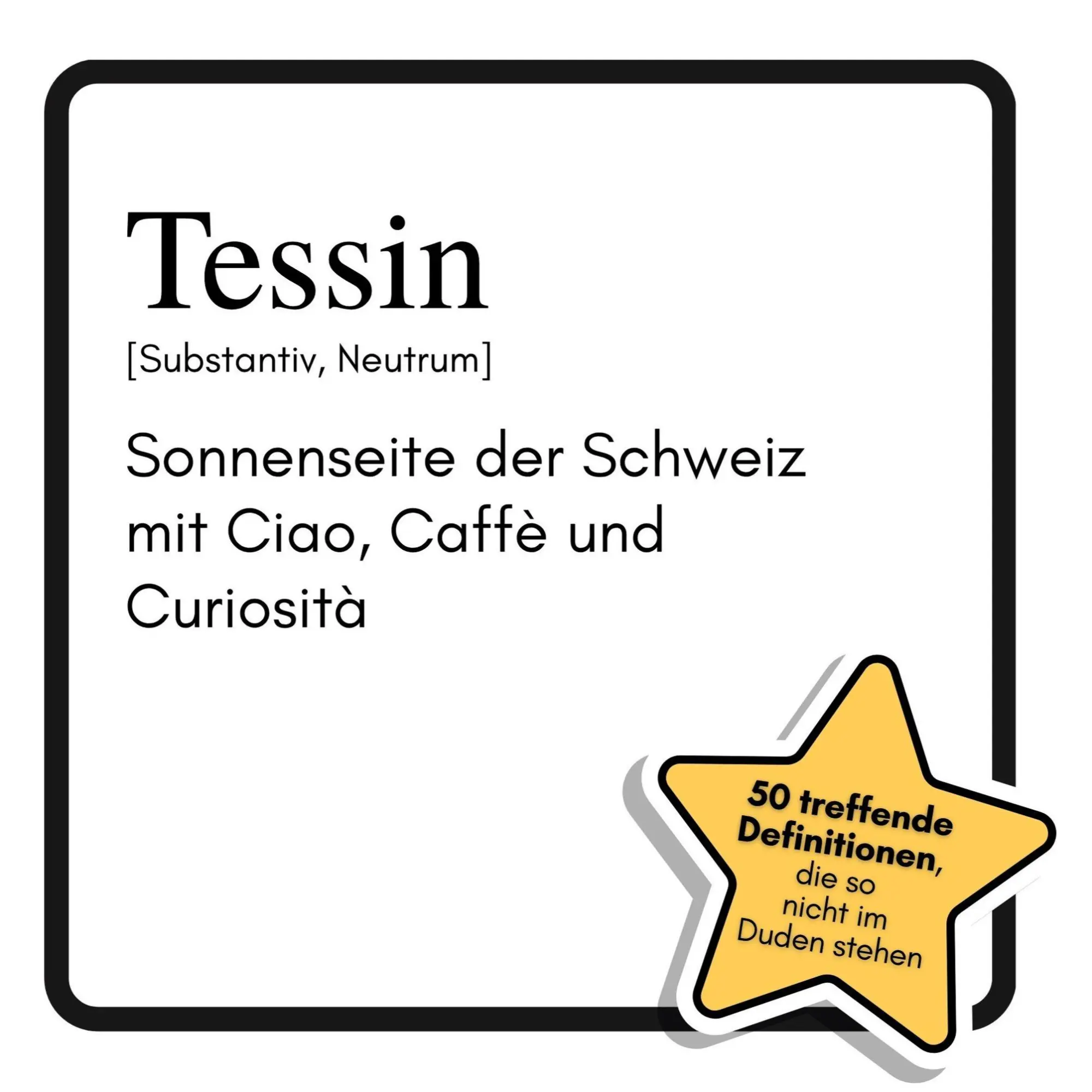 Cover: 9783695355730 | Tessin | Sonnenseite der Schweiz mit Ciao, Caffè und Curiosità | Buch