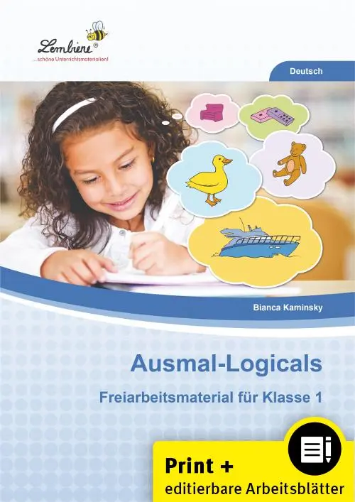 Cover: 9783956645730 | Ausmal-Logicals. Grundschule, Deutsch, Klasse 1 | (1. Klasse) | Bundle